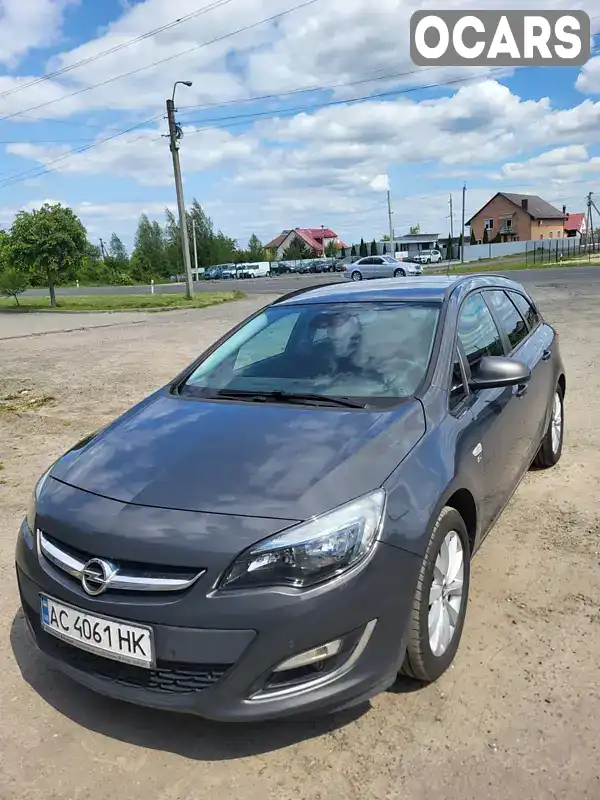 Универсал Opel Astra 2012 1.69 л. Ручная / Механика обл. Волынская, Луцк - Фото 1/21