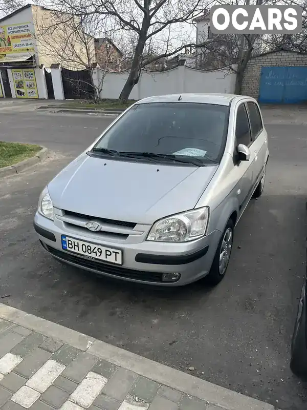 Хэтчбек Hyundai Getz 2005 1.1 л. Ручная / Механика обл. Одесская, Одесса - Фото 1/12