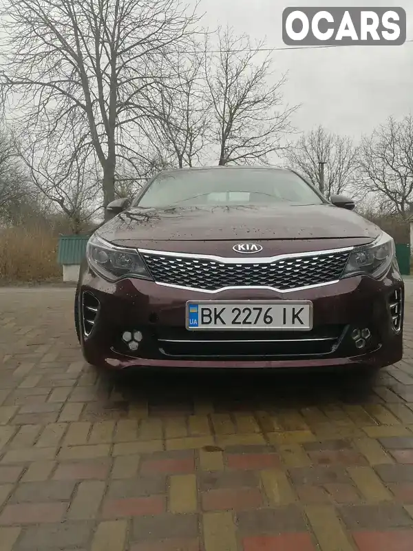 Седан Kia Optima 2016 2.36 л. Автомат обл. Ровенская, Ровно - Фото 1/21