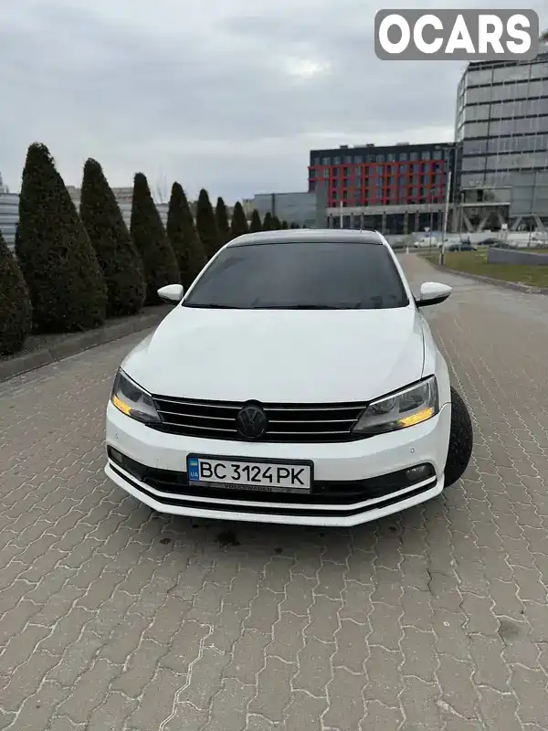 Седан Volkswagen Jetta 2016 1.6 л. Автомат обл. Львівська, Львів - Фото 1/12