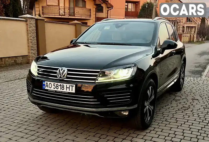 Позашляховик / Кросовер Volkswagen Touareg 2016 2.97 л. Автомат обл. Закарпатська, Мукачево - Фото 1/21