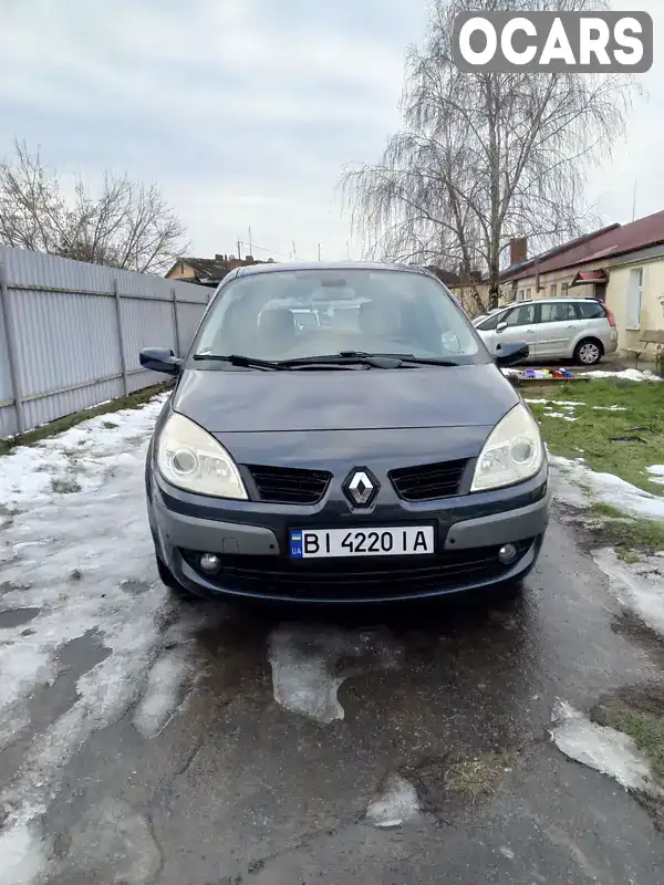 Мінівен Renault Megane Scenic 2007 1.87 л. Ручна / Механіка обл. Полтавська, Гадяч - Фото 1/21