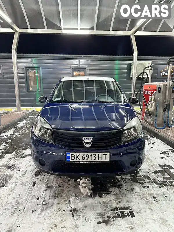 Хэтчбек Dacia Sandero 2009 1.4 л. Ручная / Механика обл. Ровенская, Ровно - Фото 1/18