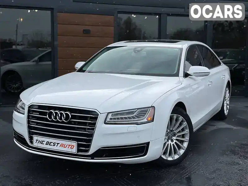 Седан Audi A8 2014 3 л. Автомат обл. Ровенская, Ровно - Фото 1/21