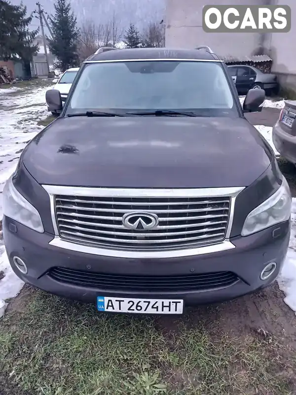 Позашляховик / Кросовер Infiniti QX80 2013 5.6 л. Автомат обл. Закарпатська, Свалява - Фото 1/12