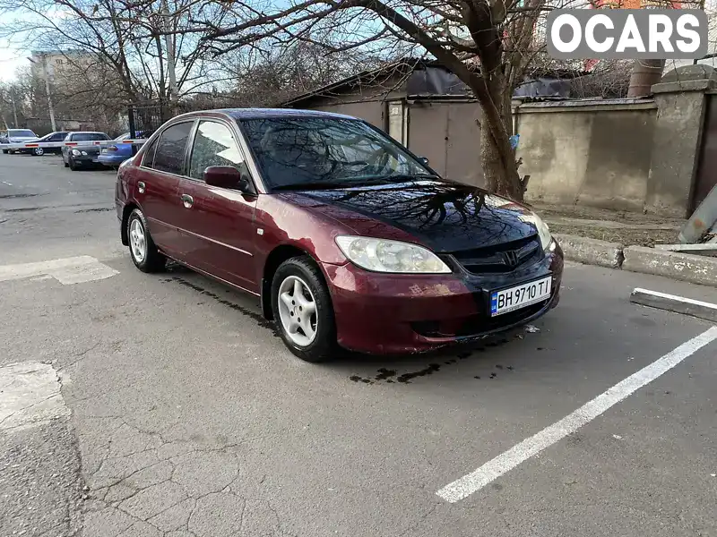 Седан Honda Civic 2004 1.59 л. Ручна / Механіка обл. Одеська, Одеса - Фото 1/8