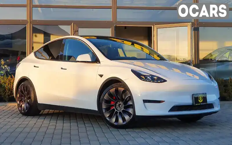 Позашляховик / Кросовер Tesla Model Y 2021 null_content л. Автомат обл. Закарпатська, Мукачево - Фото 1/12