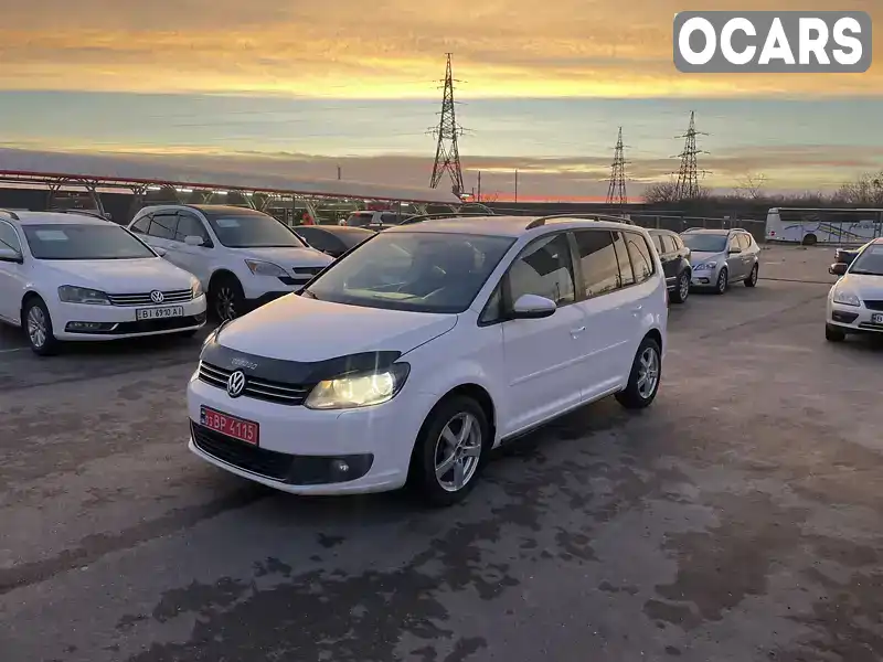 Микровэн Volkswagen Touran 2013 1.6 л. Автомат обл. Полтавская, Полтава - Фото 1/21