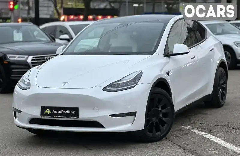 Внедорожник / Кроссовер Tesla Model Y 2021 null_content л. Автомат обл. Киевская, Киев - Фото 1/18