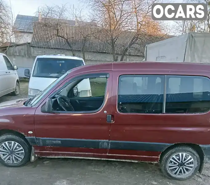 Минивэн Citroen Berlingo 2006 1.56 л. Ручная / Механика обл. Львовская, Радехов - Фото 1/7