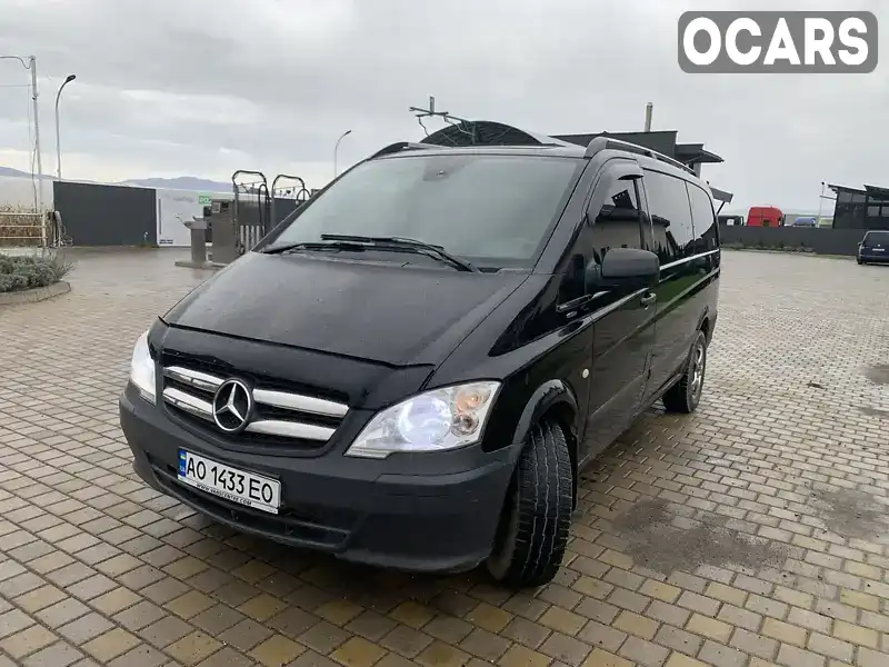 Минивэн Mercedes-Benz Vito 2013 2.2 л. Ручная / Механика обл. Закарпатская, Виноградов - Фото 1/15