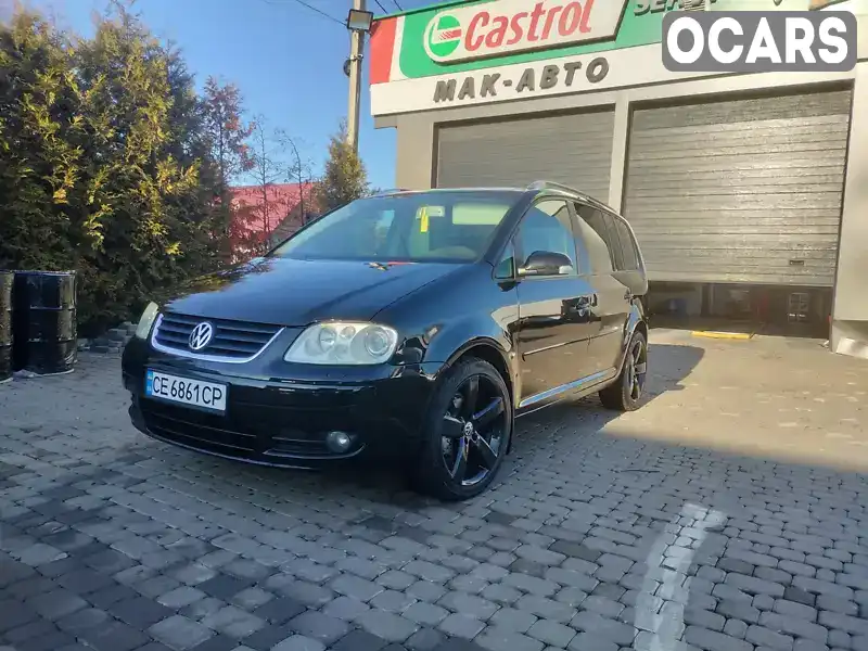 Минивэн Volkswagen Touran 2004 1.97 л. Ручная / Механика обл. Черновицкая, Черновцы - Фото 1/21