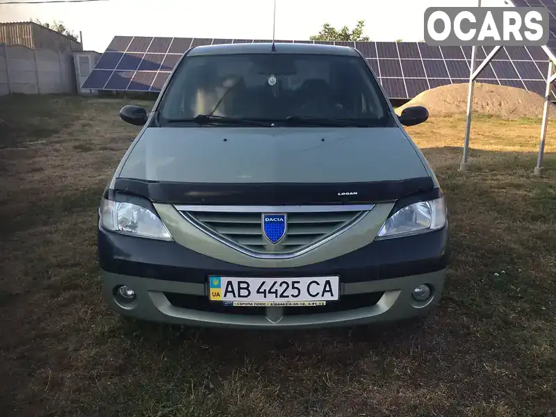 Седан Dacia Logan 2007 1.39 л. Ручна / Механіка обл. Вінницька, Томашпіль - Фото 1/7