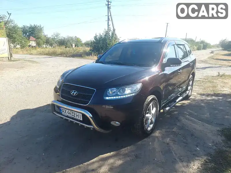 Внедорожник / Кроссовер Hyundai Santa FE 2009 2.66 л. Автомат обл. Харьковская, Новая Водолага - Фото 1/8