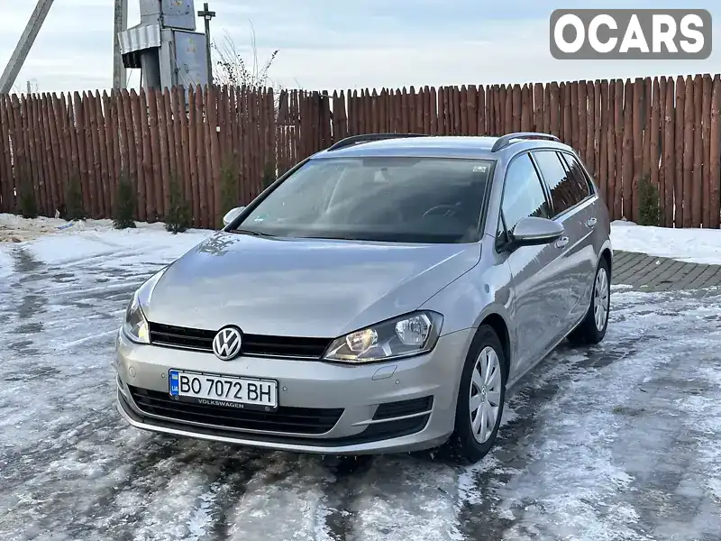 Універсал Volkswagen Golf 2016 1.6 л. Ручна / Механіка обл. Тернопільська, Тернопіль - Фото 1/17