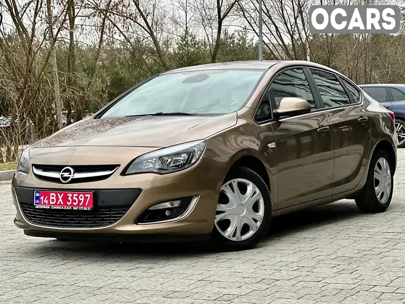 Седан Opel Astra 2013 1.4 л. Автомат обл. Львовская, Львов - Фото 1/21