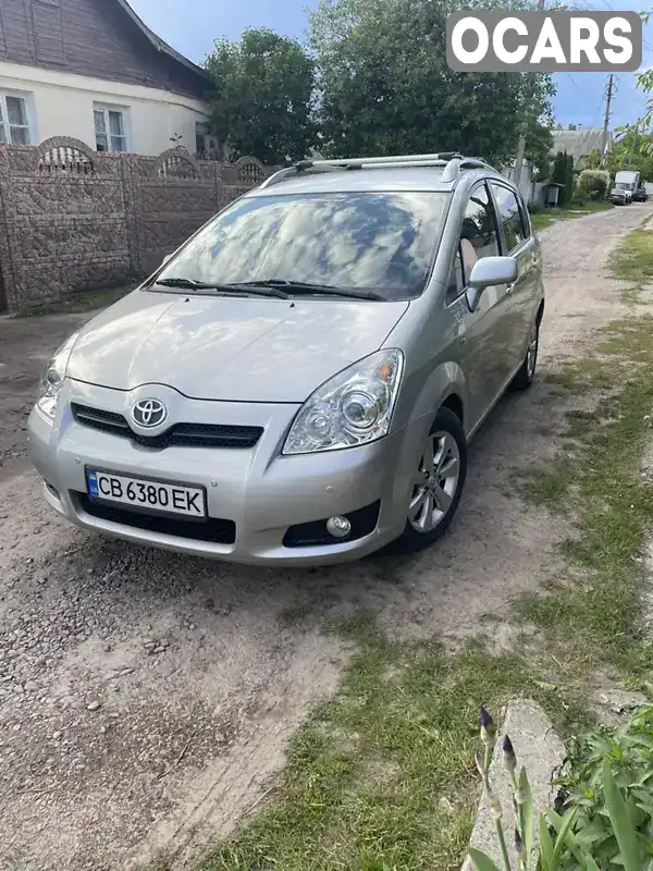 Мінівен Toyota Corolla Verso 2007 1.8 л. Робот обл. Чернігівська, Чернігів - Фото 1/21