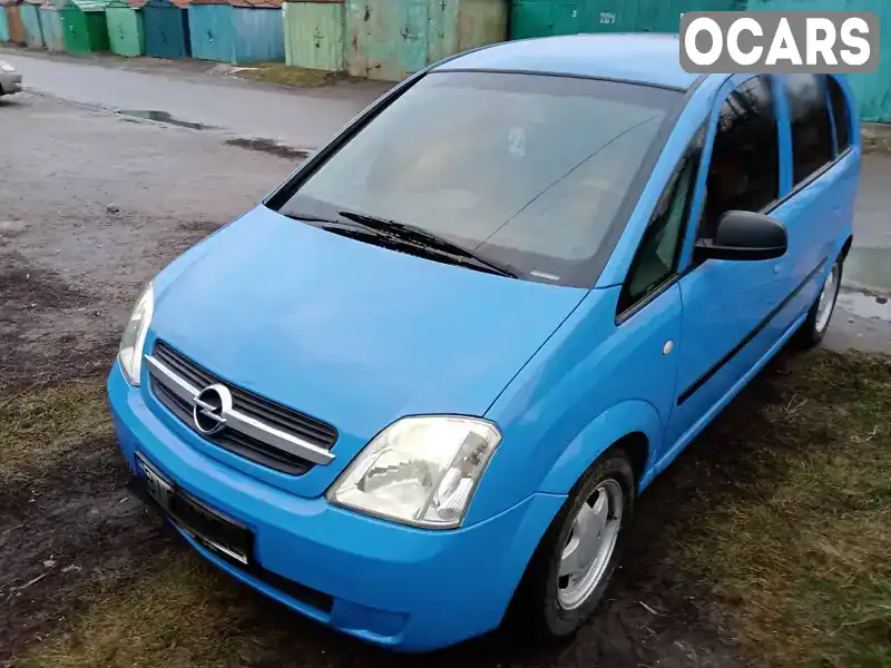 Мікровен Opel Meriva 2004 1.6 л. Ручна / Механіка обл. Полтавська, Полтава - Фото 1/11