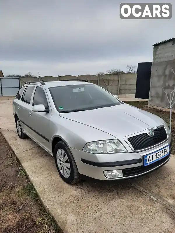 Універсал Skoda Octavia 2007 1.9 л. Ручна / Механіка обл. Запорізька, Запоріжжя - Фото 1/13