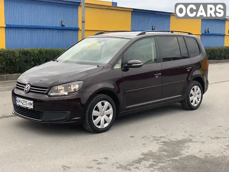 Мікровен Volkswagen Touran 2013 1.6 л. Автомат обл. Житомирська, Житомир - Фото 1/21