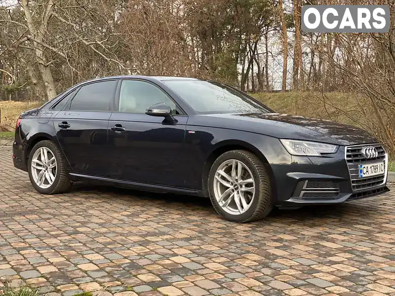 Седан Audi A4 2017 1.98 л. Автомат обл. Черкаська, Черкаси - Фото 1/21