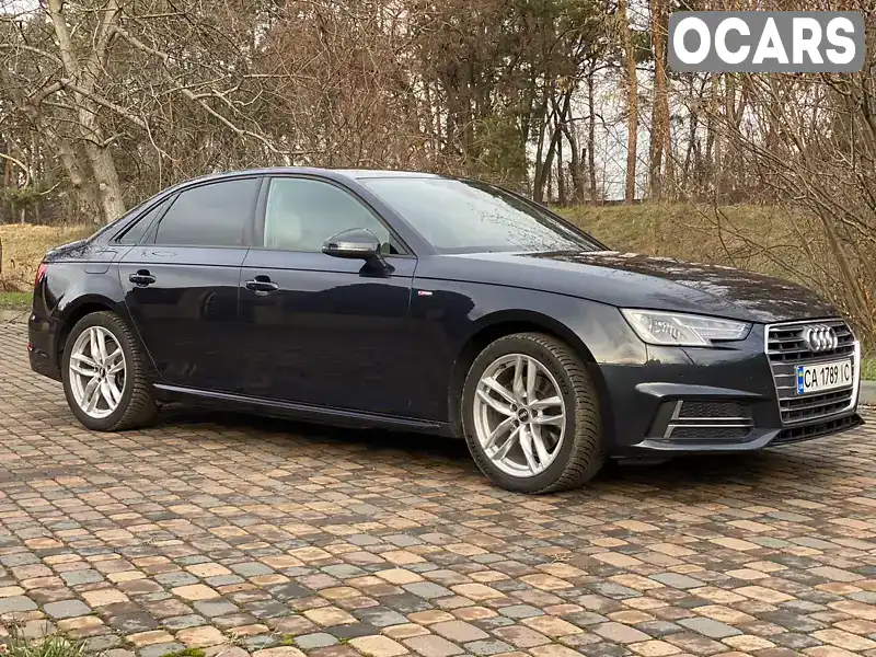 Седан Audi A4 2017 1.98 л. Автомат обл. Черкасская, Черкассы - Фото 1/21