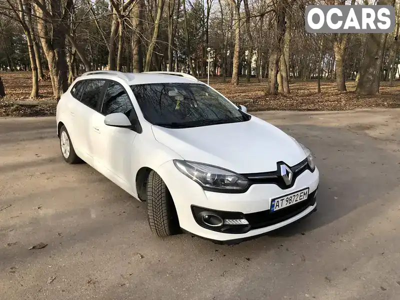 Универсал Renault Megane 2014 1.5 л. Ручная / Механика обл. Тернопольская, Монастыриска - Фото 1/16