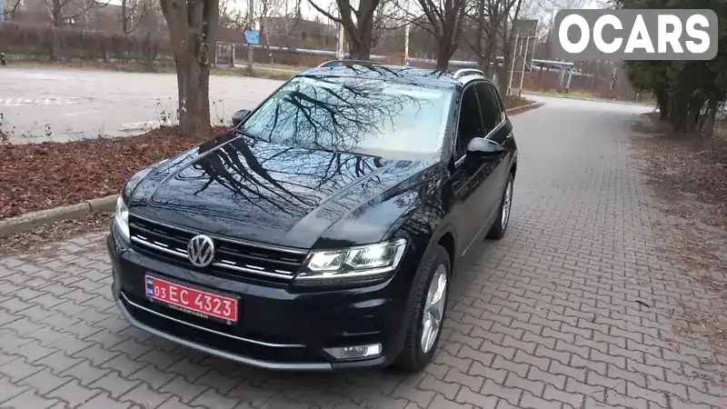 Внедорожник / Кроссовер Volkswagen Tiguan 2017 2 л. Автомат обл. Волынская, Луцк - Фото 1/21