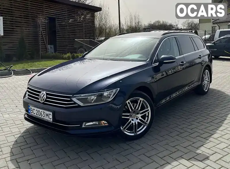 Универсал Volkswagen Passat 2016 2 л. Ручная / Механика обл. Львовская, Золочев - Фото 1/21