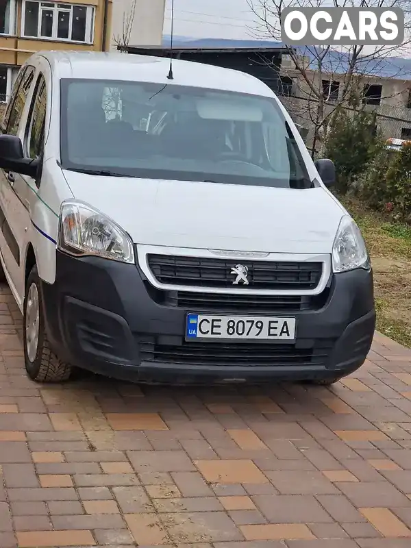 Мінівен Peugeot Partner 2016 1.6 л. Ручна / Механіка обл. Чернівецька, Чернівці - Фото 1/21