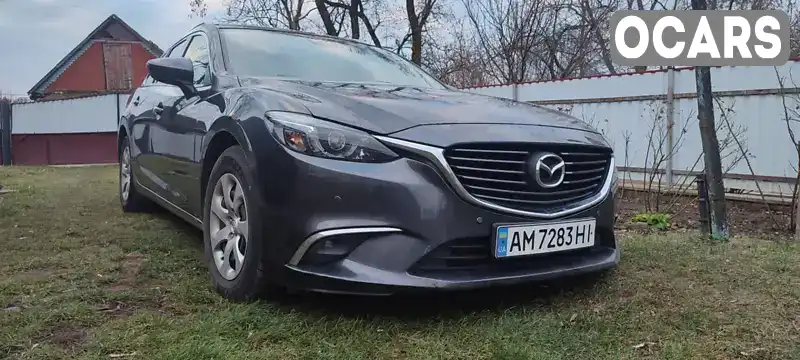 Універсал Mazda 6 2015 2.19 л. Ручна / Механіка обл. Житомирська, Житомир - Фото 1/21