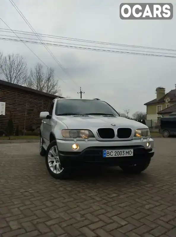 Позашляховик / Кросовер BMW X5 2001 3 л. Автомат обл. Львівська, Золочів - Фото 1/12