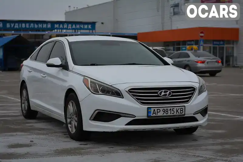 Седан Hyundai Sonata 2016 2.36 л. Автомат обл. Запорізька, Запоріжжя - Фото 1/16