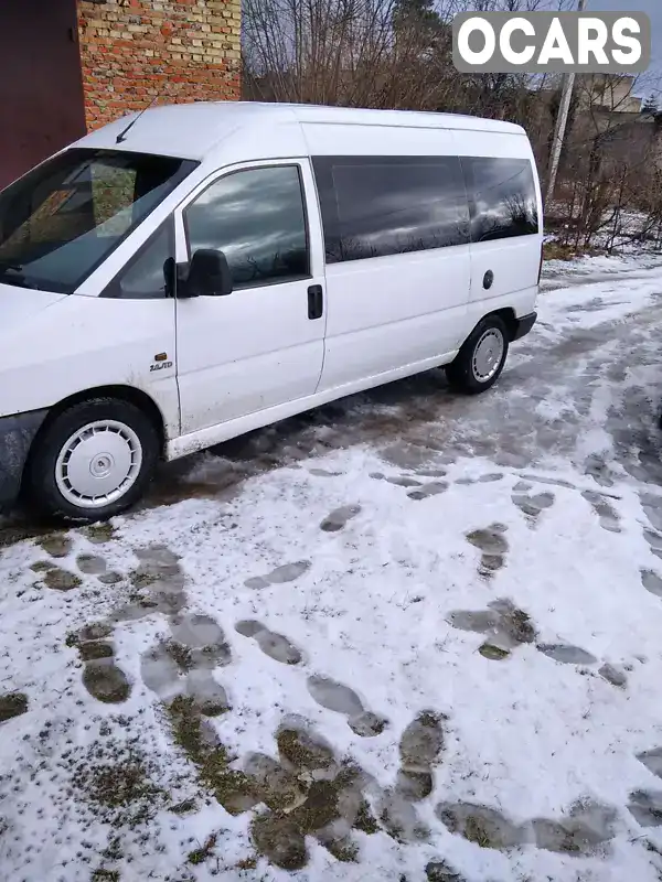 Мінівен Fiat Scudo 2000 2 л. Ручна / Механіка обл. Львівська, Перемишляни - Фото 1/9