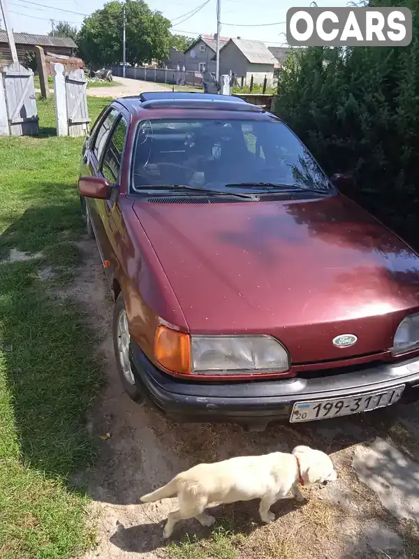 Ліфтбек Ford Sierra 1989 2 л. Ручна / Механіка обл. Чернівецька, Чернівці - Фото 1/12