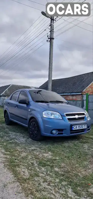 Седан Chevrolet Aveo 2006 1.5 л. Ручная / Механика обл. Черкасская, Канев - Фото 1/21