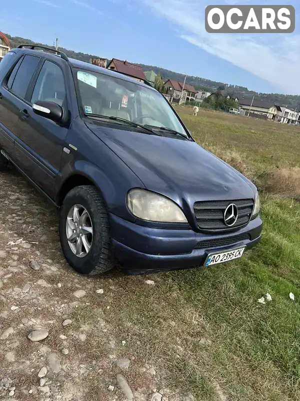 Внедорожник / Кроссовер Mercedes-Benz M-Class 2001 2.7 л. Автомат обл. Закарпатская, Тячев - Фото 1/16