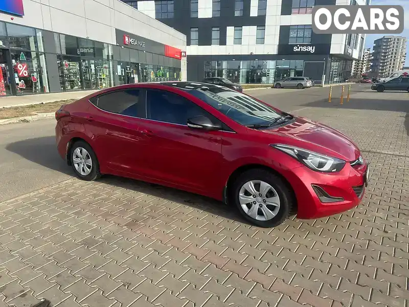 Седан Hyundai Elantra 2014 1.59 л. обл. Черновицкая, Черновцы - Фото 1/14