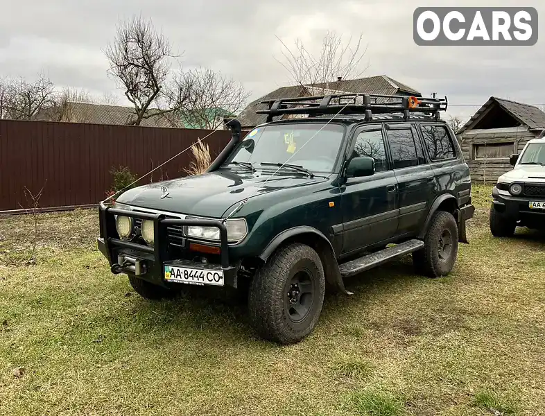 Позашляховик / Кросовер Toyota Land Cruiser 1997 4.2 л. Ручна / Механіка обл. Київська, Київ - Фото 1/20