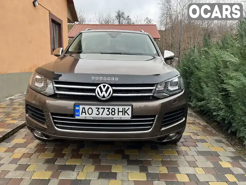 Внедорожник / Кроссовер Volkswagen Touareg 2010 2.97 л. Автомат обл. Закарпатская, Ужгород - Фото 1/21