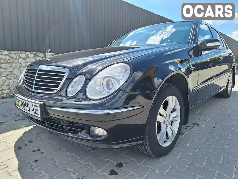 Седан Mercedes-Benz E-Class 2006 3 л. Автомат обл. Тернопольская, Тернополь - Фото 1/21