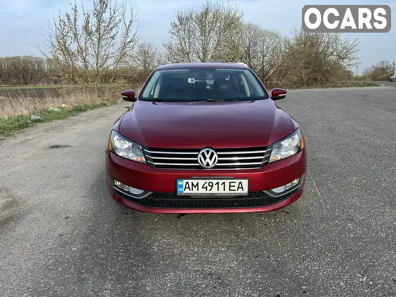 Седан Volkswagen Passat 2015 1.8 л. Автомат обл. Житомирская, Бердичев - Фото 1/16