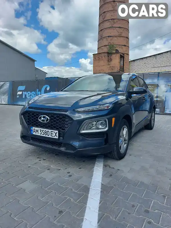 Позашляховик / Кросовер Hyundai Kona 2018 2 л. Автомат обл. Житомирська, Житомир - Фото 1/21