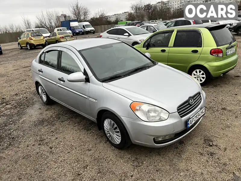 Седан Hyundai Accent 2008 1.4 л. Ручная / Механика обл. Запорожская, Запорожье - Фото 1/13