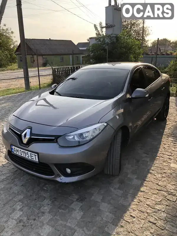 Седан Renault Fluence 2016 1.5 л. Ручна / Механіка обл. Житомирська, Любар - Фото 1/15