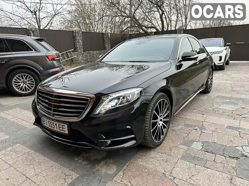 Седан Mercedes-Benz S-Class 2015 2.99 л. Автомат обл. Полтавська, Кременчук - Фото 1/21