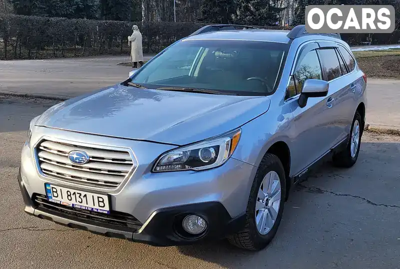 Універсал Subaru Outback 2016 2.5 л. Варіатор обл. Полтавська, Полтава - Фото 1/11