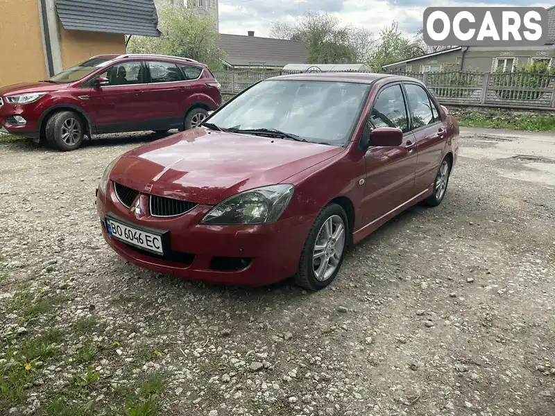 Седан Mitsubishi Lancer 2004 2 л. Ручная / Механика обл. Тернопольская, Збараж - Фото 1/21