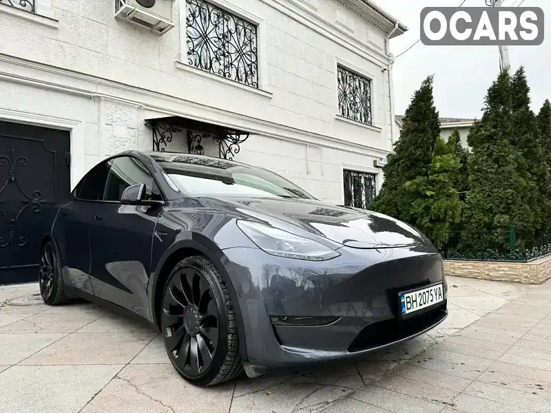 Внедорожник / Кроссовер Tesla Model Y 2021 null_content л. Автомат обл. Одесская, Одесса - Фото 1/21