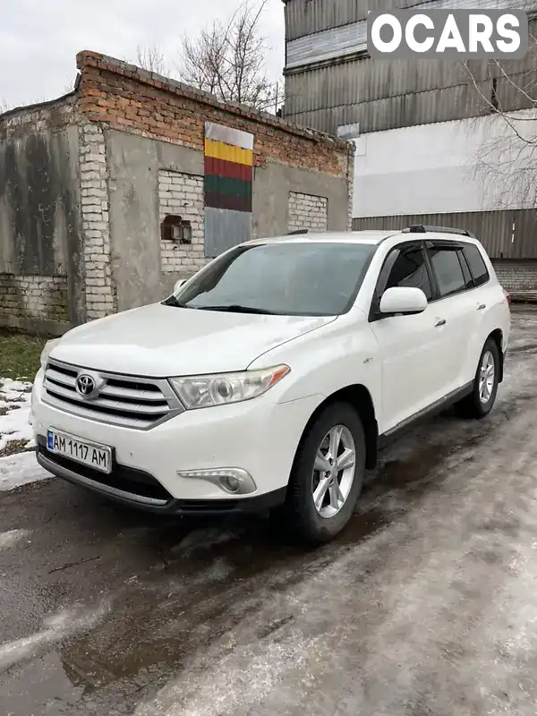 Позашляховик / Кросовер Toyota Highlander 2012 3.46 л. Автомат обл. Житомирська, Житомир - Фото 1/21